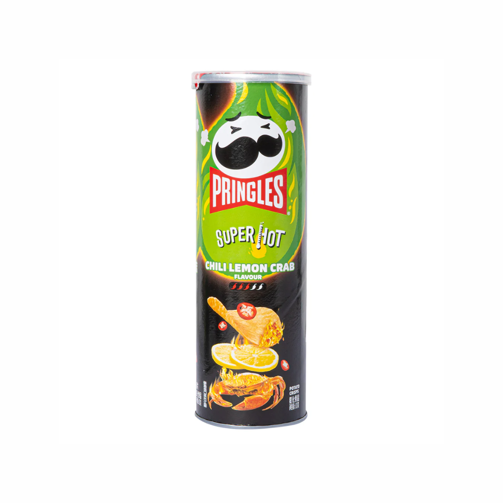 Pringles Super Hot Chili Lemon Crab