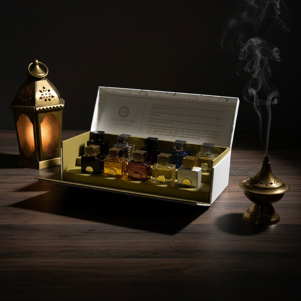 Armaf Club de Nuit Parfum Discovery Set — 10x5ml Complete Collection (w/ Intense Woman)