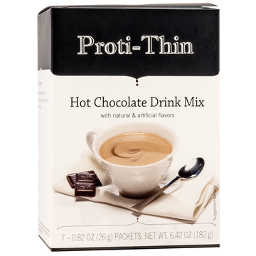 Proti-Thin - Protein Diet Hot Drink - 15G Protein - Low Calorie - Low Carb - Hot Chocolate