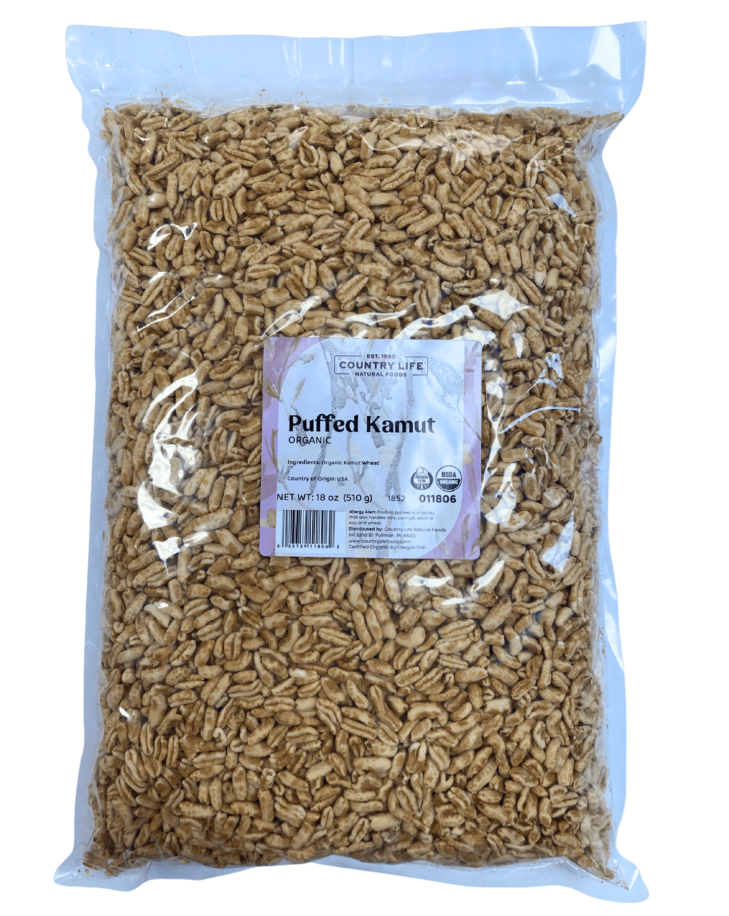 Puffed Khorasan, Organic