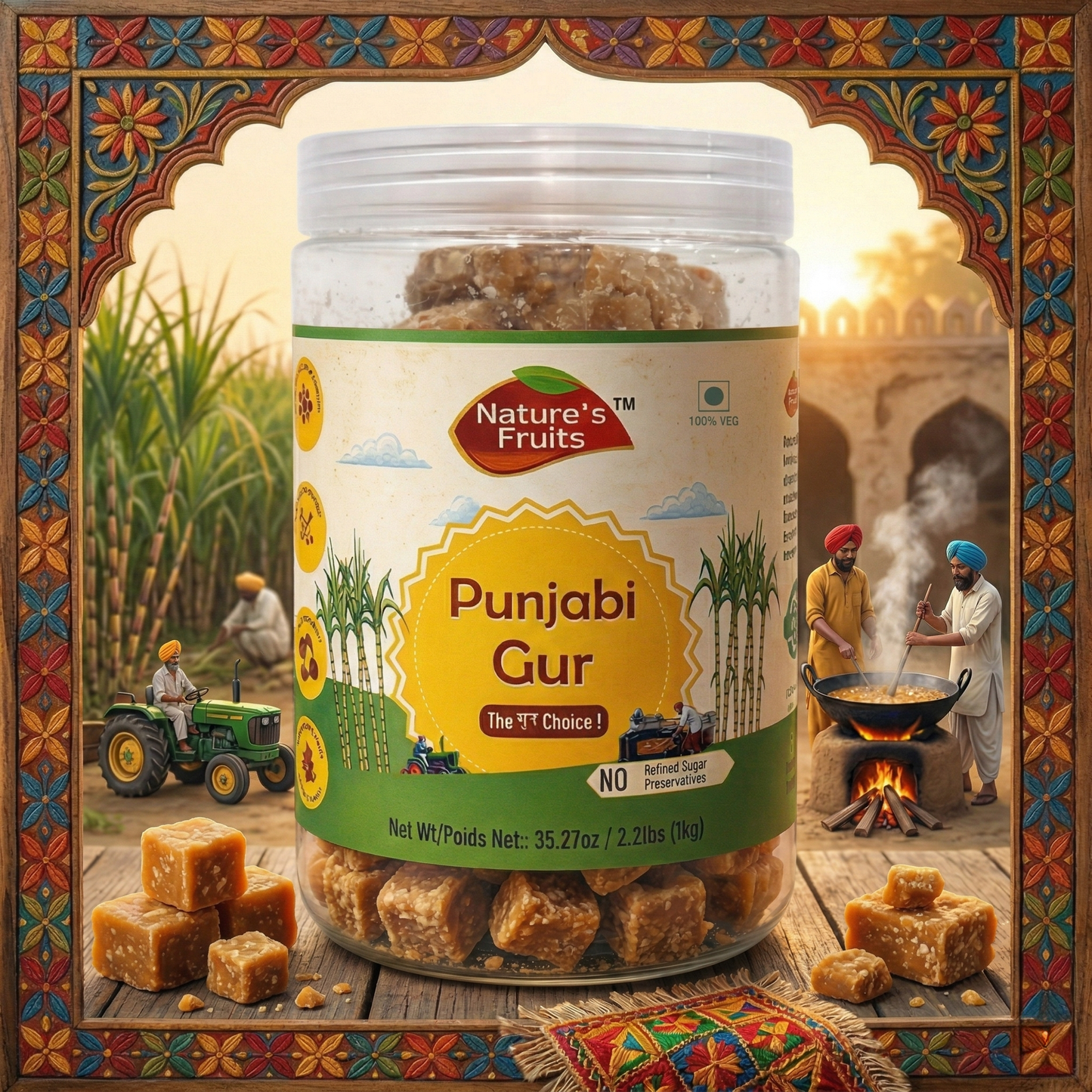 PUNJABI GUR 2.2 LBS