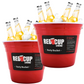 Redcupliving Red Party Ice Bucket | Reusable, Dishwasher-Safe