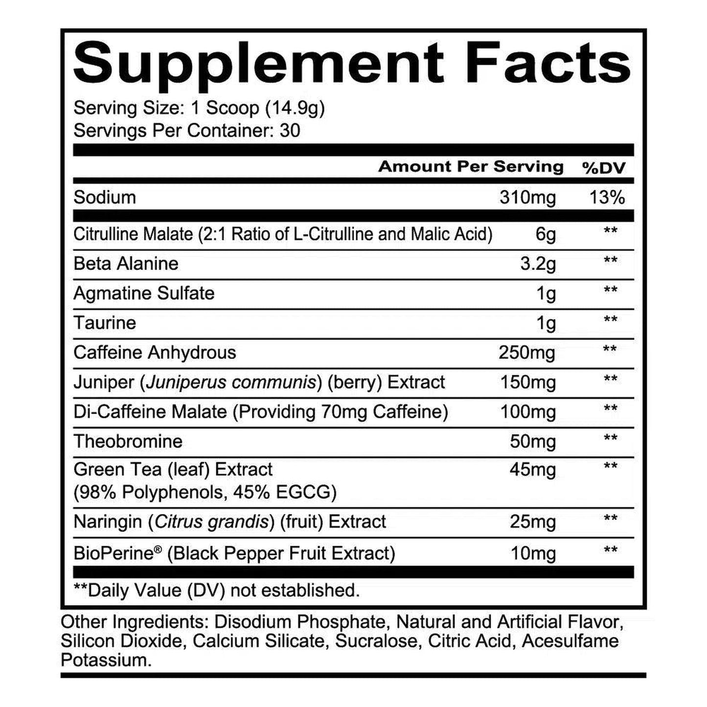 REDCON1 Total War® Pre-Workout
