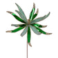 Vickerman 24'' Emerald Metallic And Frosted Glitter Papyrus 2 Per Bag.
