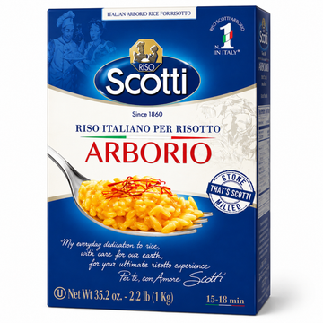 Riso Scotti Arborio Rice – 2.2 lb (1 kg)