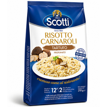 Riso Scotti Buona Idea Ready Risotto 15 Minute (Truffle) – 7.4 oz (2 Servings)