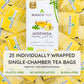 Organic Moringa Tea - Lemon & Ginger - Caffeine-Free Herbal Tea