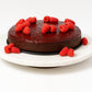 Andy Anand Sugar-Free Raspberry Chocolate Cake, 9-Inch, 2.8 lb – Real Chocolate Truffles, Monk Fruit Sweetened, Diabetic-Friendly Gift Box