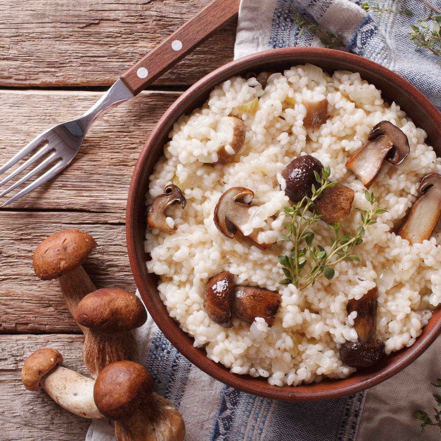 Riso Scotti Buona Idea Ready Risotto 15 Minute (Porcini) – 7.4 oz (2 Servings)