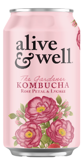 Rose Petal & Lychee Kombucha