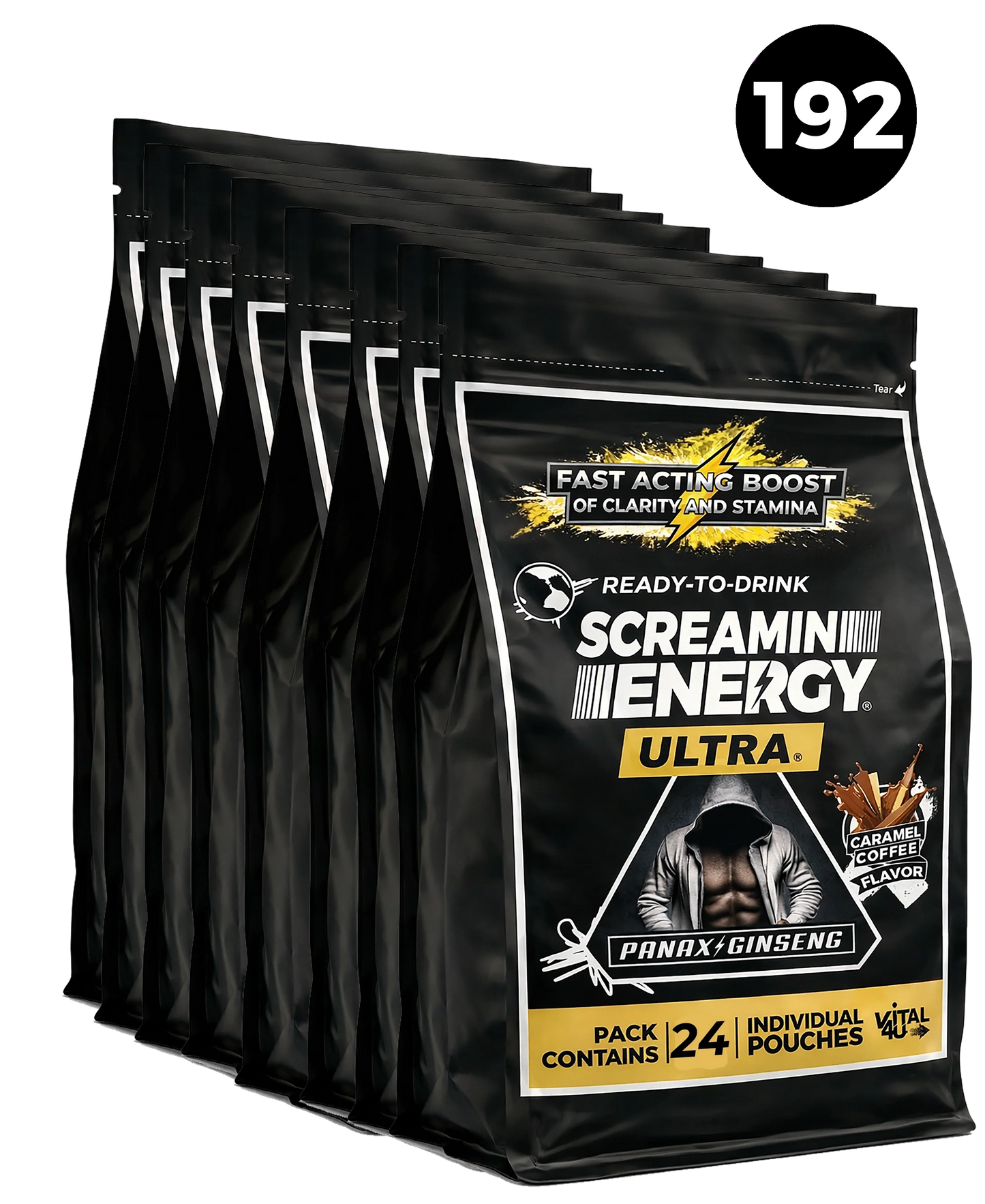 Screamin Energy Ultra Caramel Coffee