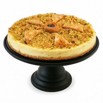 Andy Anand Sugar-Free Baklava Cheesecake, 9-Inch, 2.8 lb – Turkish & California Fusion, Diabetic-Friendly, No Preservatives, Birthday Gift