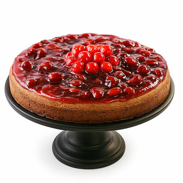 Andy Anand Sugar-Free Chocolate Cherry Cheesecake, 9-Inch, 2.8 lb – Real Truffles, Diabetic-Friendly, California Cream Cheese Gift Box