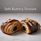 Andy Anand Sugar Free Dark Chocolate Almond Croissants, 10 Pcs Handcrafted Guilt-Free Treats 2 lbs