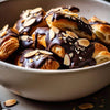 Andy Anand Sugar Free Dark Chocolate Almond Croissants, 10 Pcs Handcrafted Guilt-Free Treats 2 lbs
