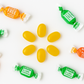 Andy Anand 55 Pc Sugar Free Ginger Candy with great tasting 3 Flavors Orange, Mango & Lemon Made In Italy, Imported Sugar Free Hard Candy - Delicious and Healthy 7 Oz