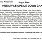 Andy Anand Sugar-Free Chocolate Pineapple Upside-Down Cake, 9-Inch, 2.6 lb – Keto & Diabetic-Friendly, Birthday & Celebration Gift Box