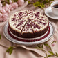 Andy Anand Sugar-Free Red Velvet Cheesecake, 9-Inch, 2 lb – Diabetic-Friendly, California Cream Cheese, No Preservatives, Birthday Gift Box