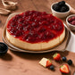 Andy Anand Sugar-Free Strawberry Cheesecake, 9-Inch, 2.6 lb – Diabetic-Friendly, California Cream Cheese, No Preservatives, Birthday Gift