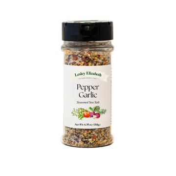 Pepper & Garlic Seasoned Sea Salt
