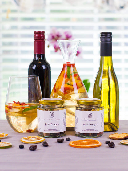 Red & White Sangria Cocktail Kit Gift Set 2-Pack