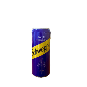 Schweppes Purple Tropical – Exotic Fruity Sparkling Drink  (Serbia)