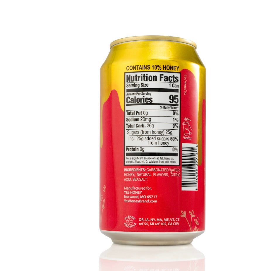Bee Original Strawberry Soda Alternative