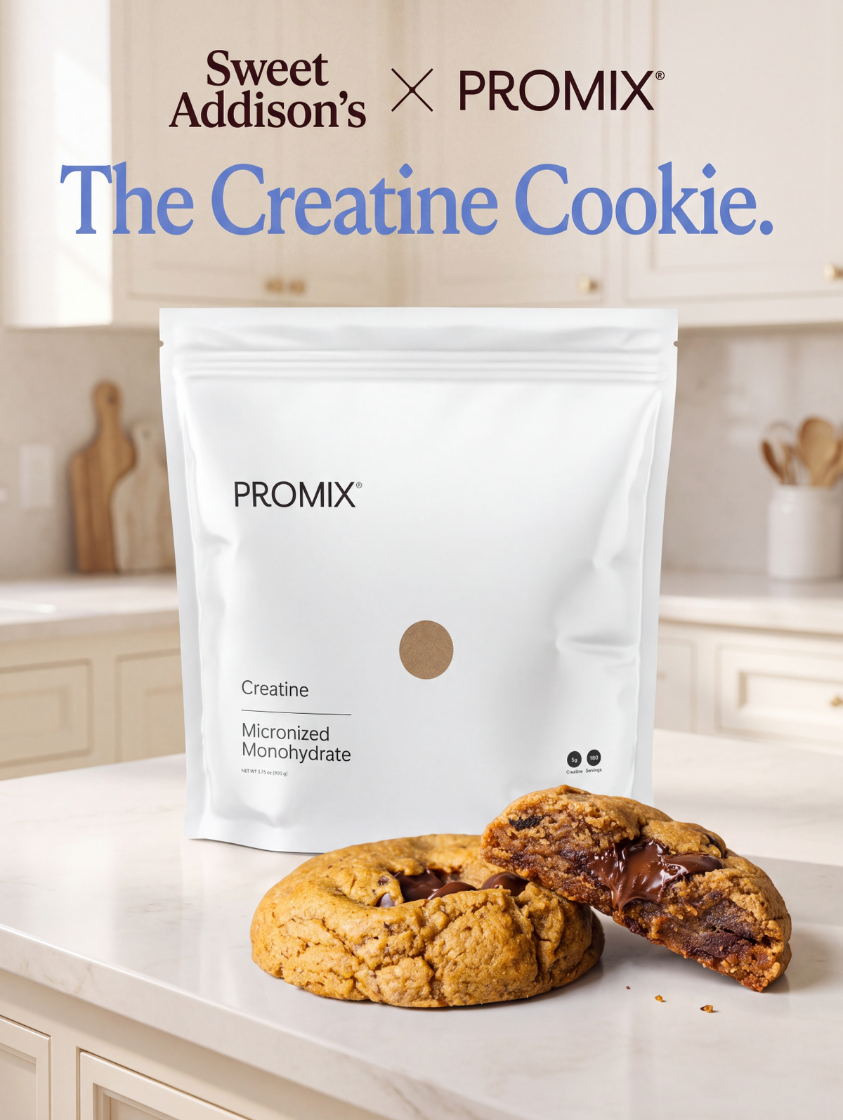Creatine Chocolate Chip Cookie