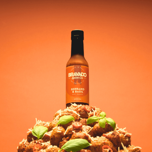 Serrano & Basil Hot Sauce