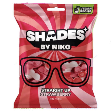 Shades by Niko Straight Up Strawberry | Rare UK Gummies (UK)