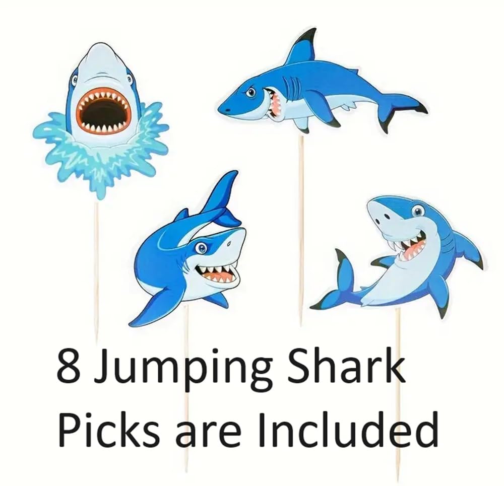 Medium SHARK Cake Kit (ideal for medium size cake & added cupcakes)