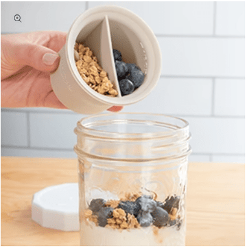 Silicone Meal Divider Inserts, Snack Stack