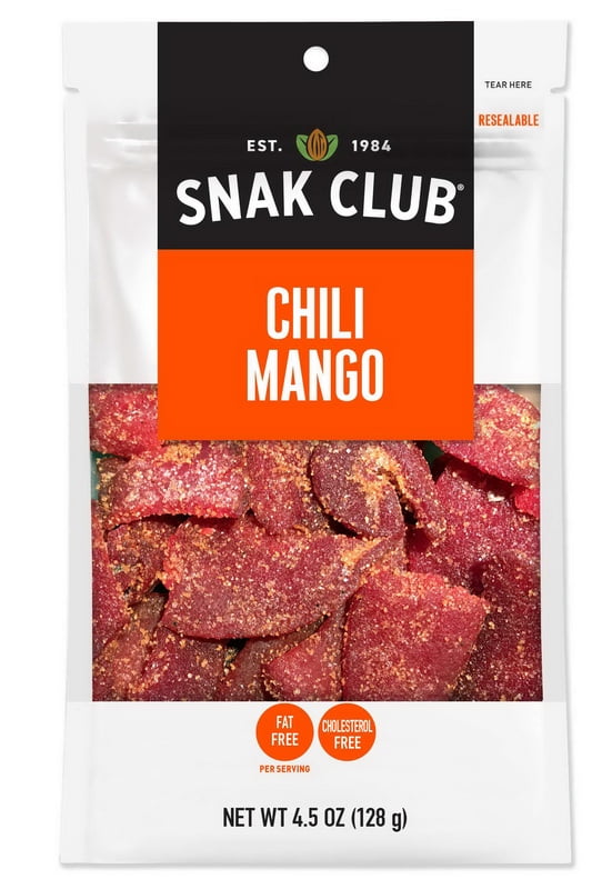 Snak Club Snak Club Chili Mango, 4.5-Oz, 6-Pack, 4.5 Ounce