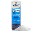SoSalt, Fine Natural Sea Salt, Shaker, 12 x 750g (26.5 oz)