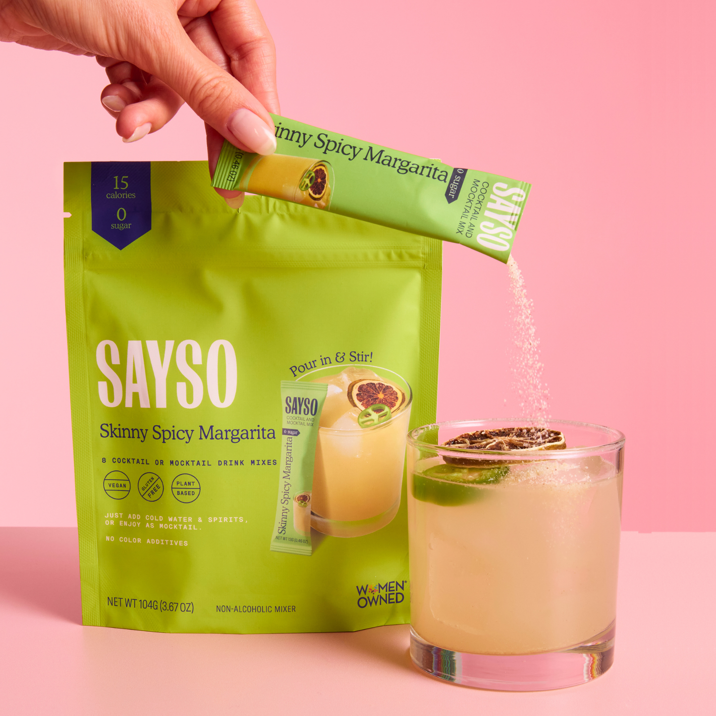 Skinny Spicy Margarita