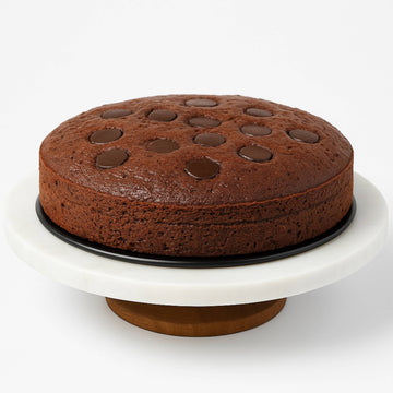 Andy Anand Sugar Free Keto Chocolate Truffle Cake - Gourmet Triple Chocolate Truffle Fresh Baked Cake 9" - Divine Delight Amazing Handmade Cake with Sugar Free (2 lbs)
