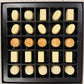 Andy Anand Sugar-Free Belgian White Chocolate Truffles & Pralines, 25 pc, 10.5 oz – Stevia Sweetened, Keto & Diabetic-Friendly Gift Box