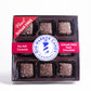 SUGAR FREE DARK CHOCOLATE SEA SALT CARAMELS, 9pc