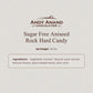 Andy Anand Sugar-Free Aniseed Rock Hard Candy, 25 pc – European Copper-Kettle Boiled, Keto & Diabetic-Friendly Gourmet Snack Gift Box