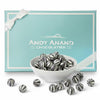 Andy Anand Sugar Free Black Bulls Eyes Hard Candy – Copper Kettle Boiled, Aspartame Free, Non-GMO, Gluten Free, Keto, 25 Pc