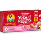 Sun-Maid Strawberry & Vanilla Yogurt Covered Raisins 6-Pack/1Oz Cartons