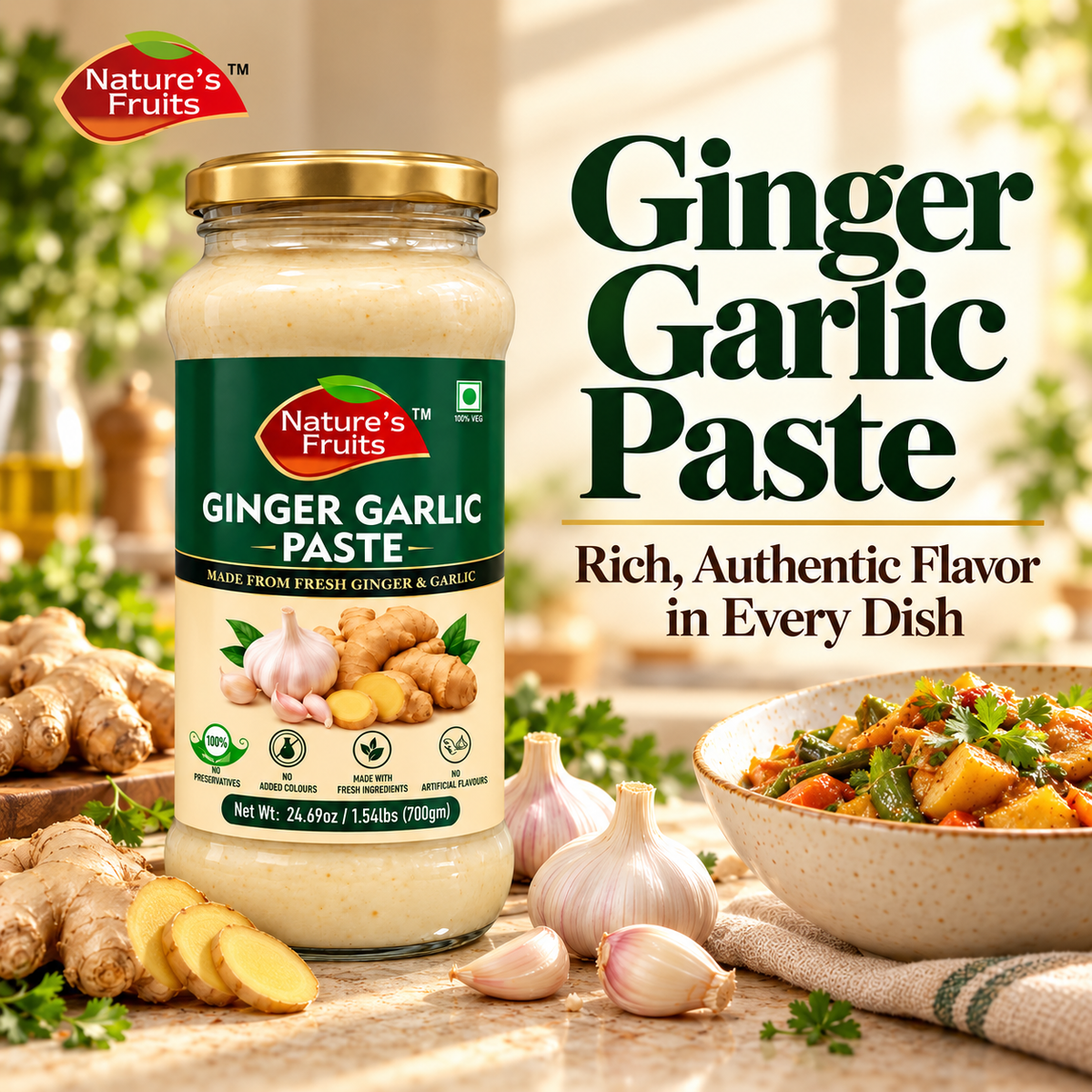 GINGER GARLIC PASTE