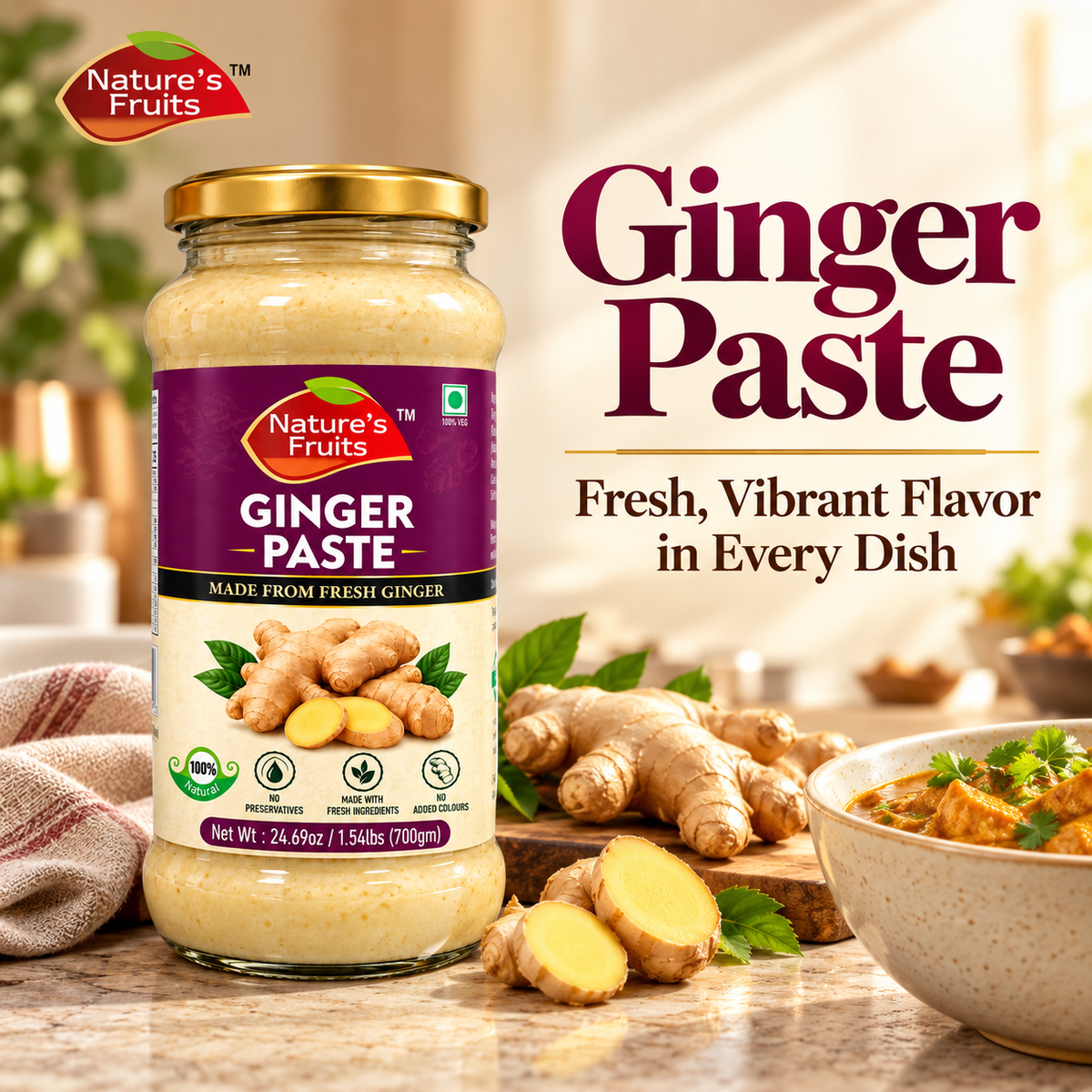 GINGER  PASTE