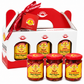 TuttoCalabria Calabrian Chili Pepper Gift Set – Hot Whole, Crushed and Sliced – 3 x 6.5 oz Jars