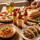 TuttoCalabria Authentic Smooth Calabrian Chili Pepper Sauce with Garlic, 250ml