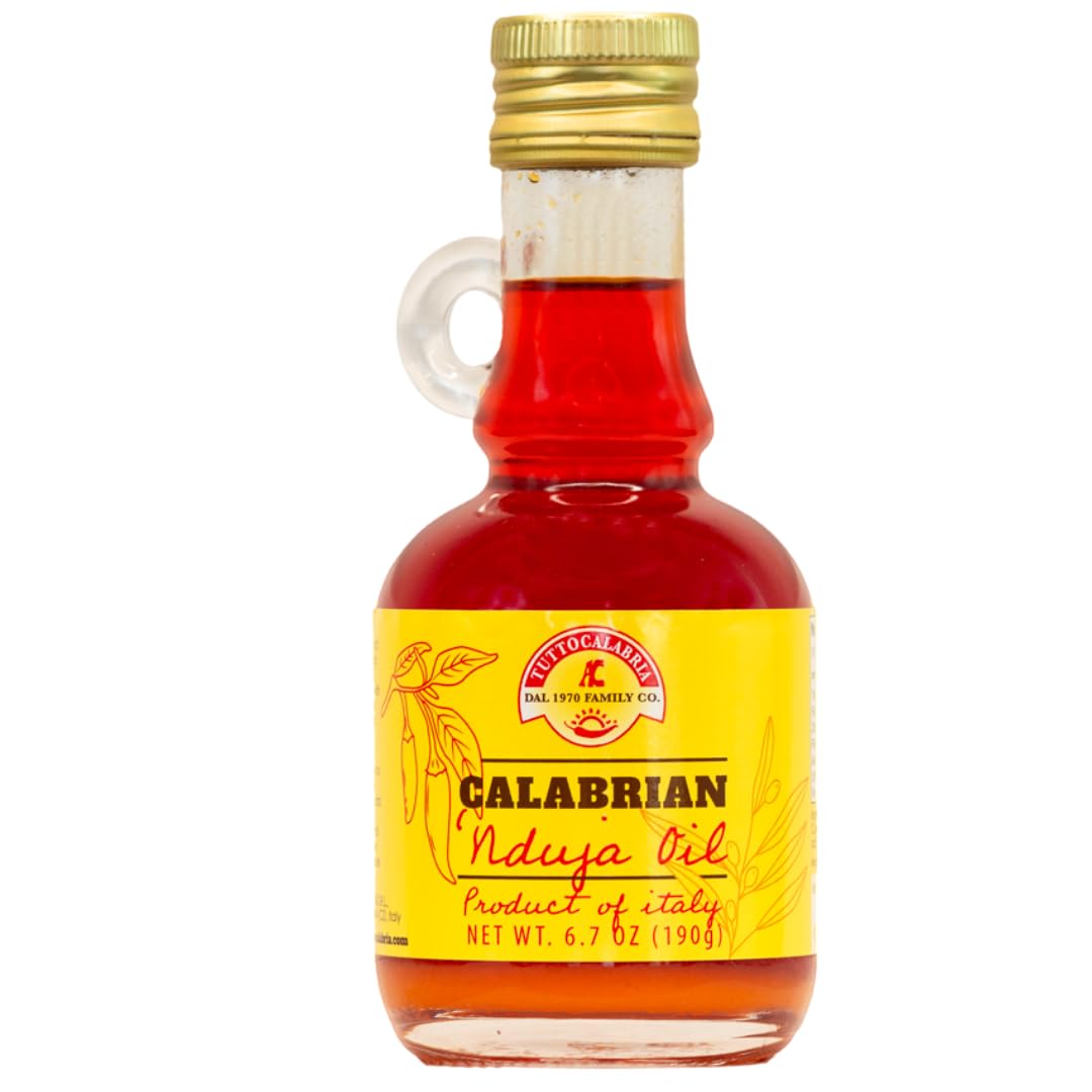 TuttoCalabria Calabrian ’Nduja Oil – 6.7 oz (190 g)