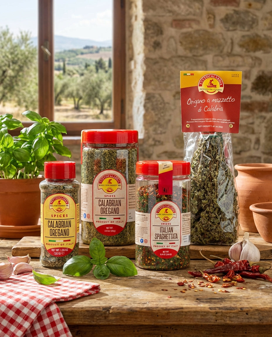 TuttoCalabria Dried Calabrian Oregano on Stem by Tutto Calabria, 40g