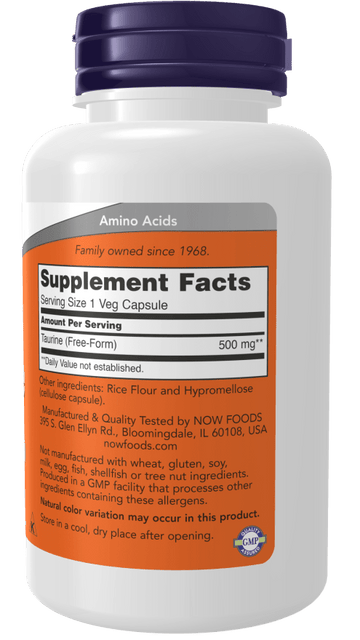 Taurine 500mg