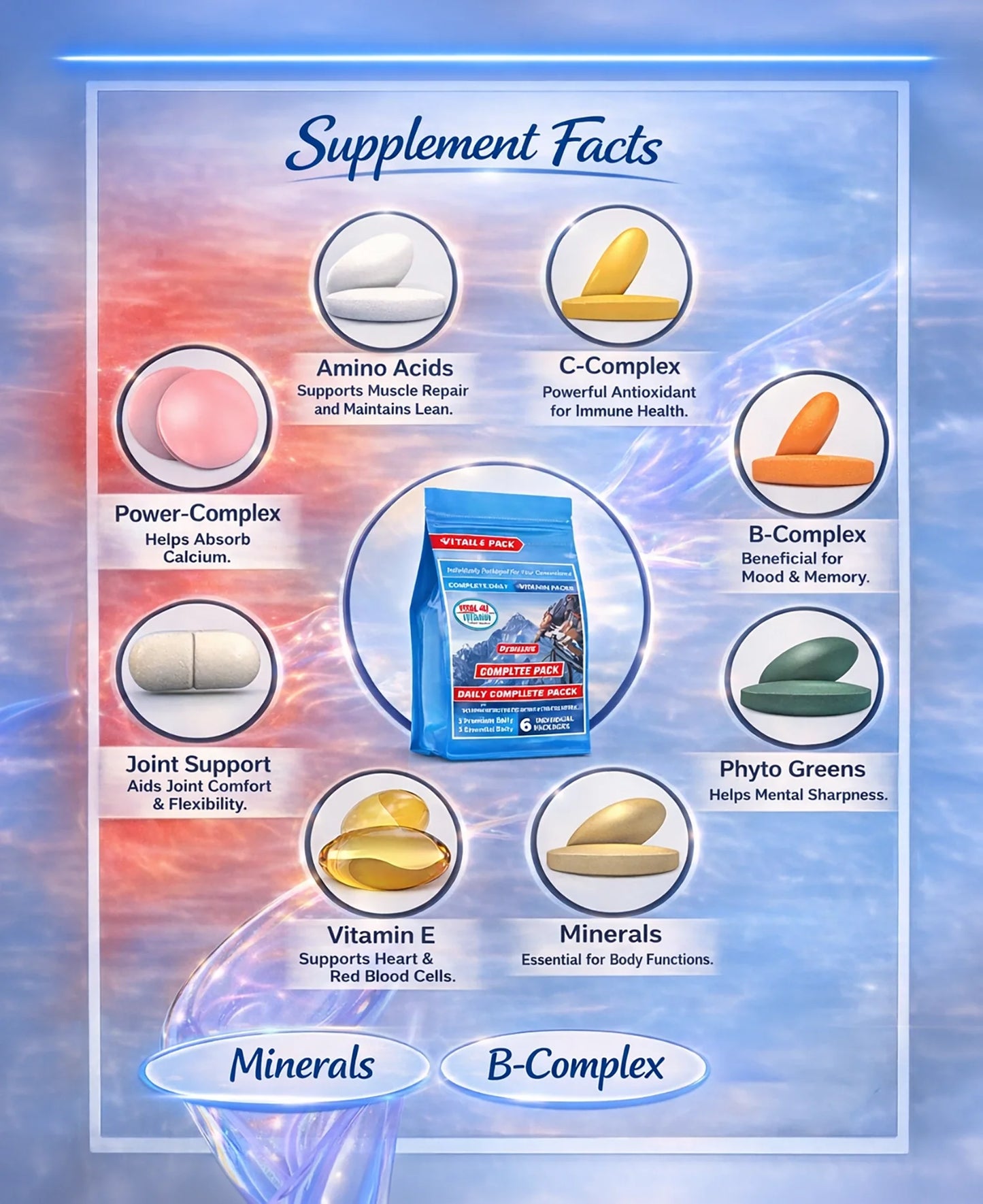 Vital 4U Premium 30-Day Multivitamin