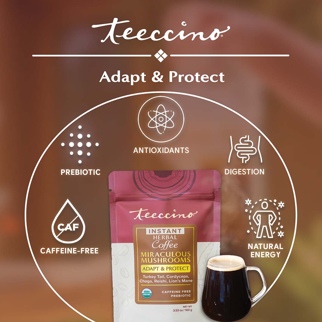Instant Miraculous Mushrooms® Adapt & Protect Herbal Coffee